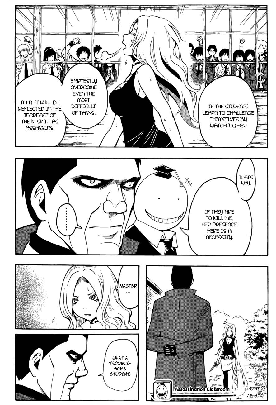Assassination Classroom Manga Online Assassination Classroom Manga - Chapter 27 - Page 19