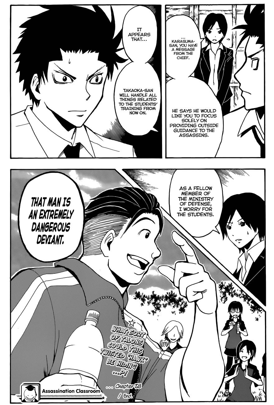 Assassination Classroom Manga Online Assassination Classroom Manga - Chapter 38 - Page 21