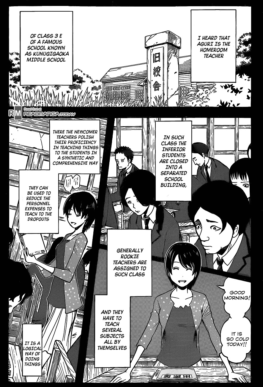 Assassination Classroom Manga Online Assassination Classroom Manga - Chapter 136 - Page 5