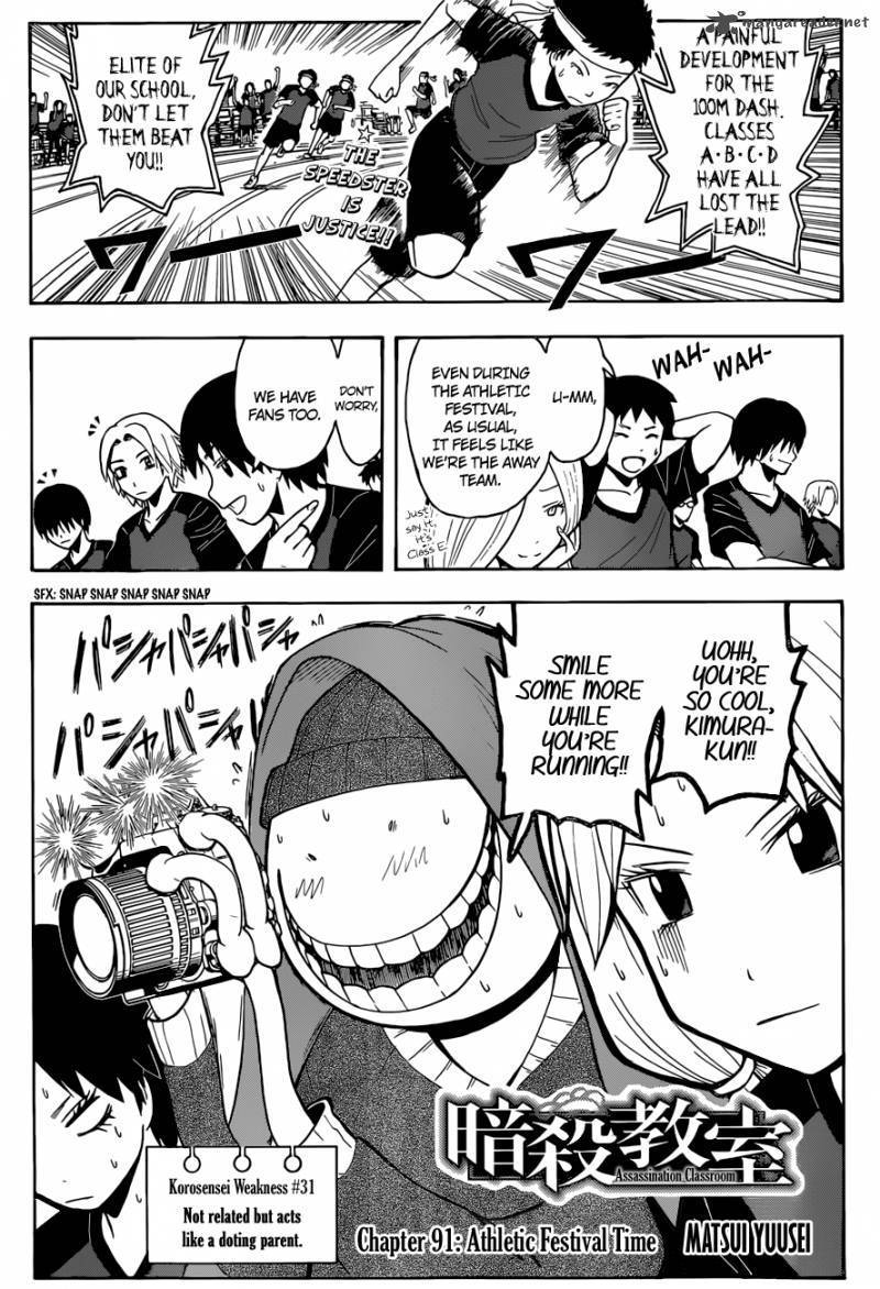 Assassination Classroom Manga Online Assassination Classroom Manga - Chapter 91 - Page 2