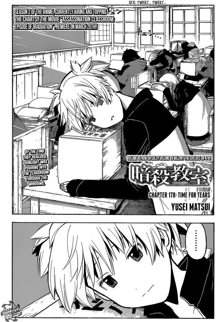 Assassination Classroom Manga Online Assassination Classroom Manga - Chapter 178 - Page 5