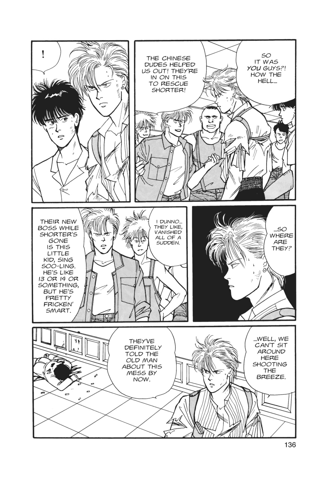 Banana Fish Manga Online - Banana Fish Manga - Chapter 6 - Page 132