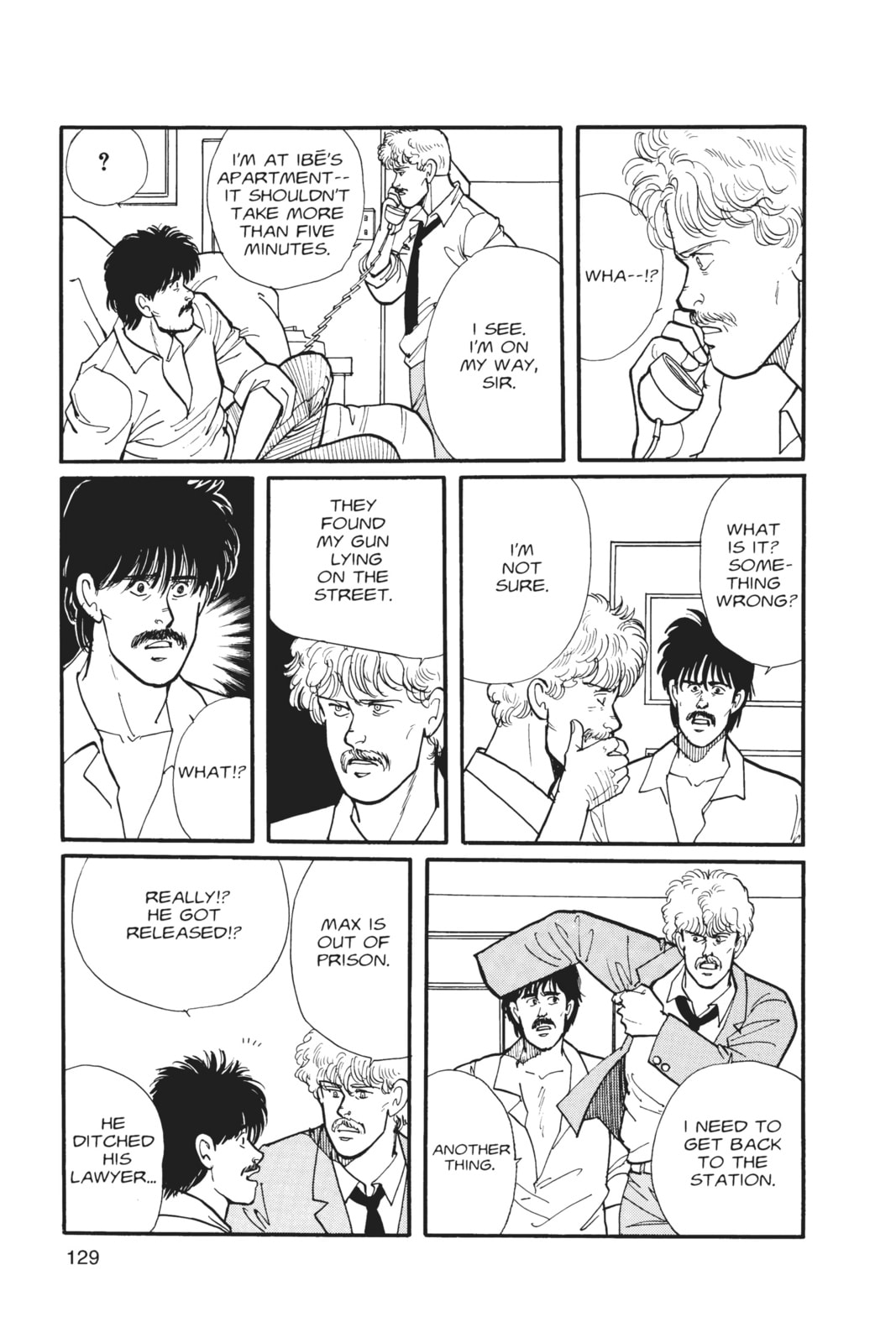 Banana Fish Manga Online - Banana Fish Manga - Chapter 3 - Page 123