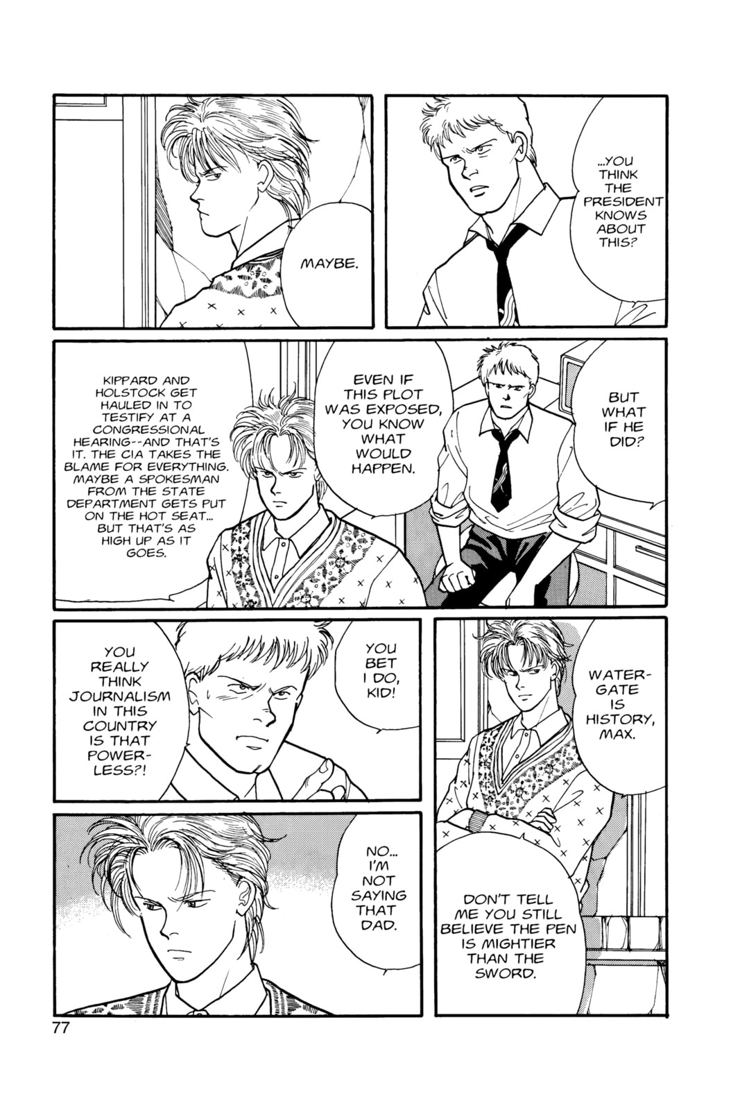 Banana Fish Manga Online - Banana Fish Manga - Chapter 8 - Page 72