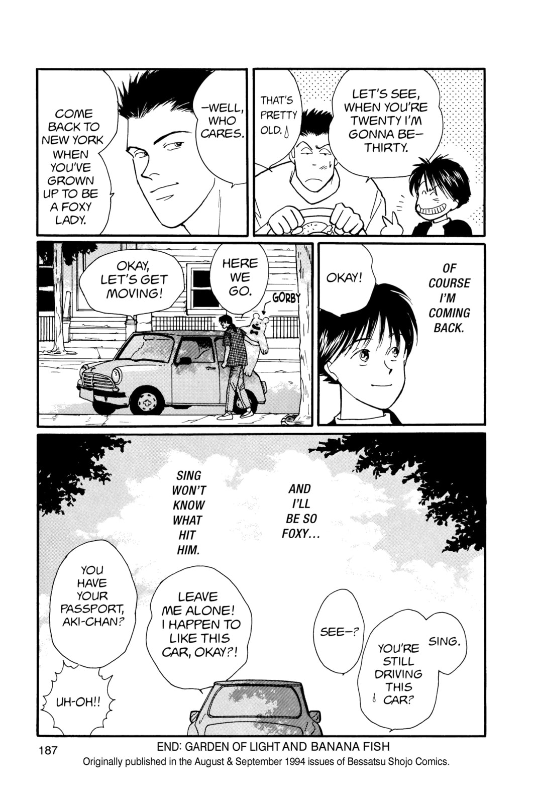 Banana Fish Manga Online - Banana Fish Manga - Chapter 19 - Page 182