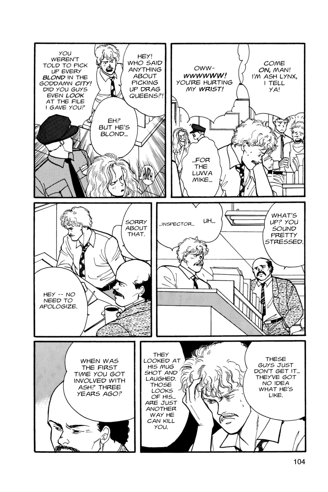 Banana Fish Manga Online - Banana Fish Manga - Chapter 7 - Page 100
