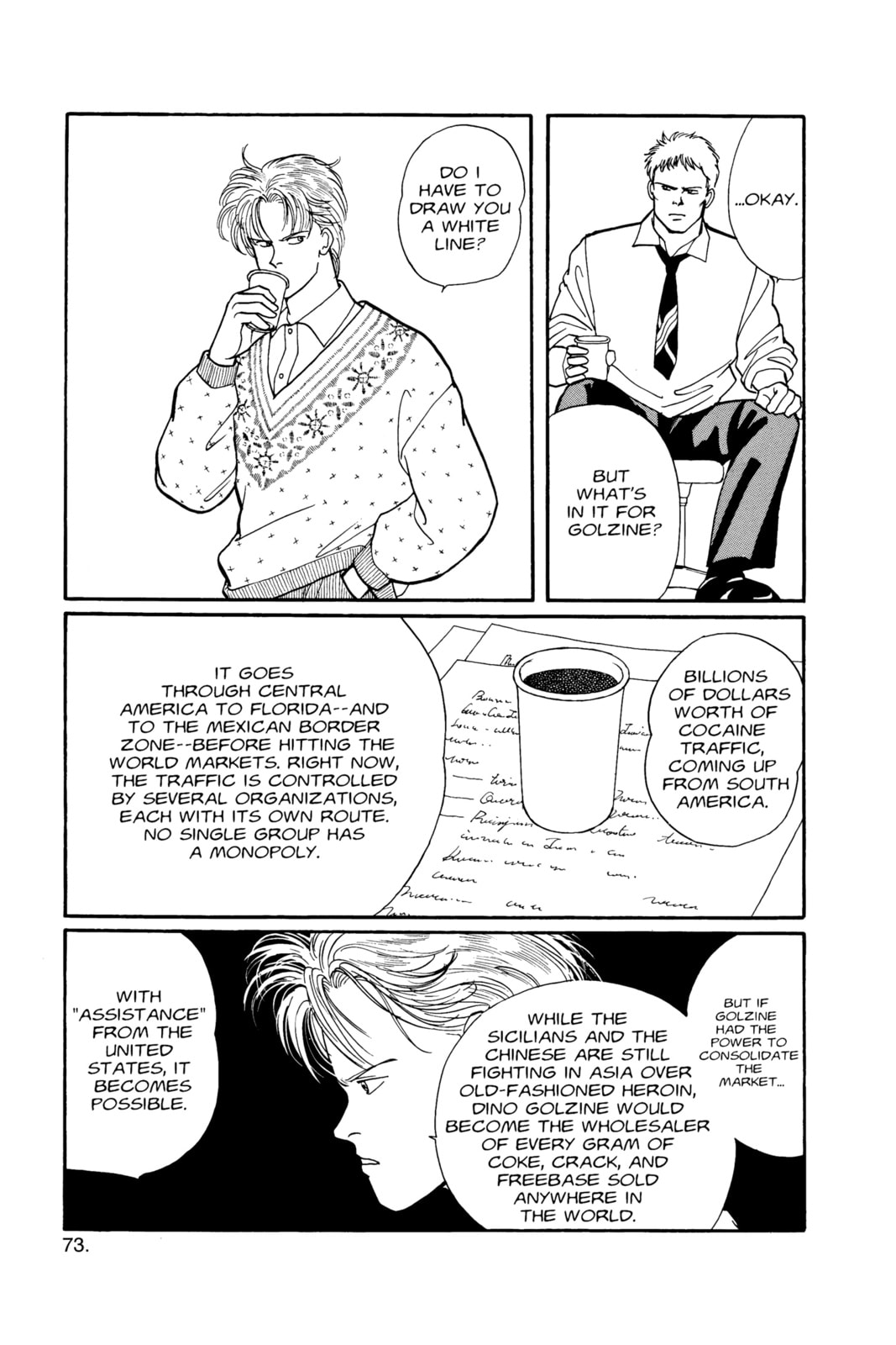 Banana Fish Manga Online - Banana Fish Manga - Chapter 8 - Page 68