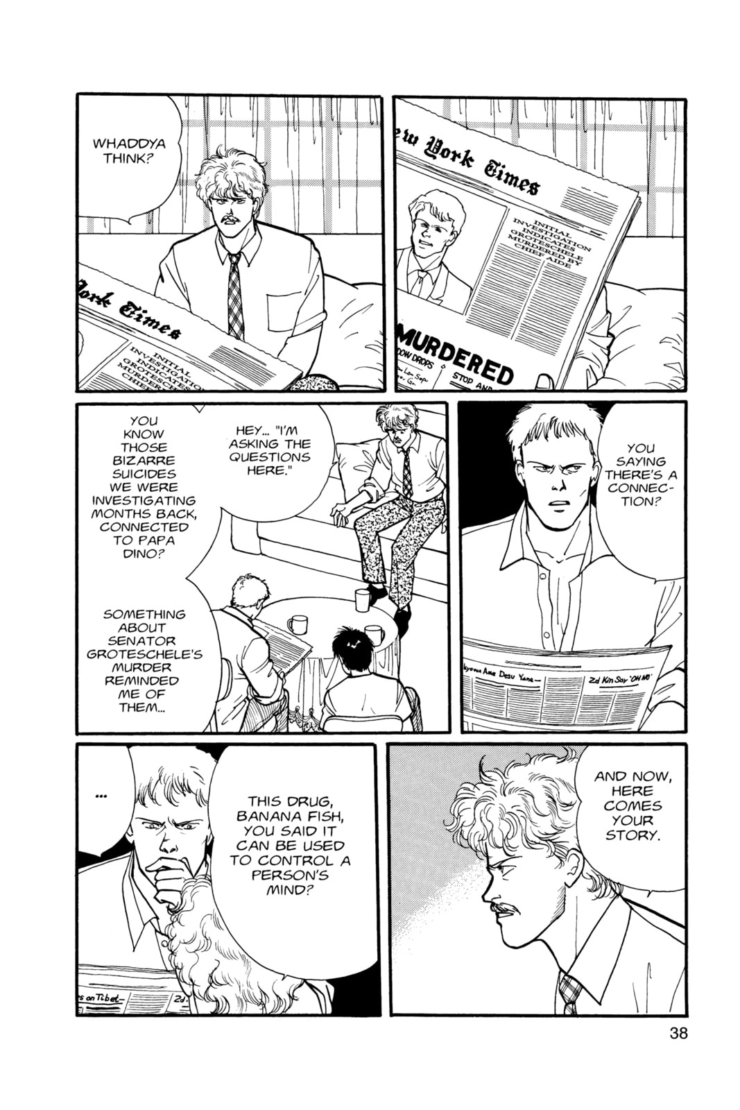 Banana Fish Manga Online - Banana Fish Manga - Chapter 7 - Page 34