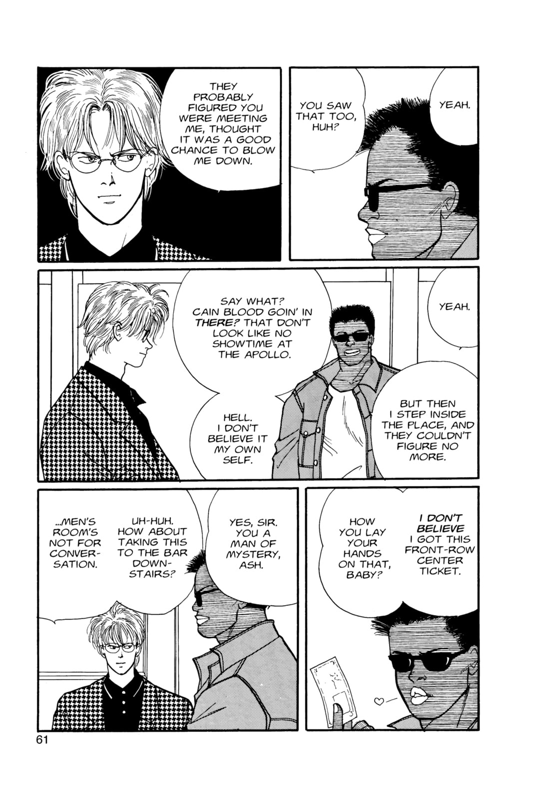 Banana Fish Manga Online - Banana Fish Manga - Chapter 8 - Page 56