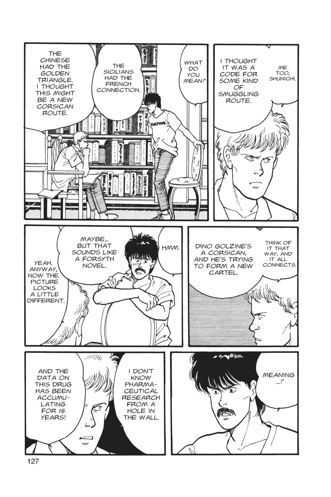 Banana Fish Manga Online - Banana Fish Manga - Chapter 4 - Page 120