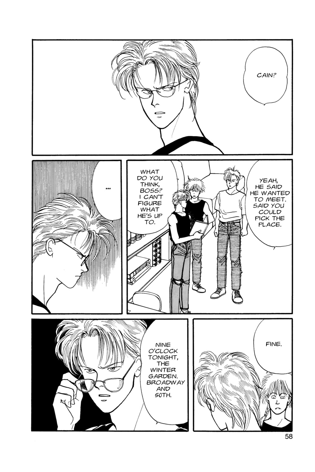 Banana Fish Manga Online - Banana Fish Manga - Chapter 8 - Page 53
