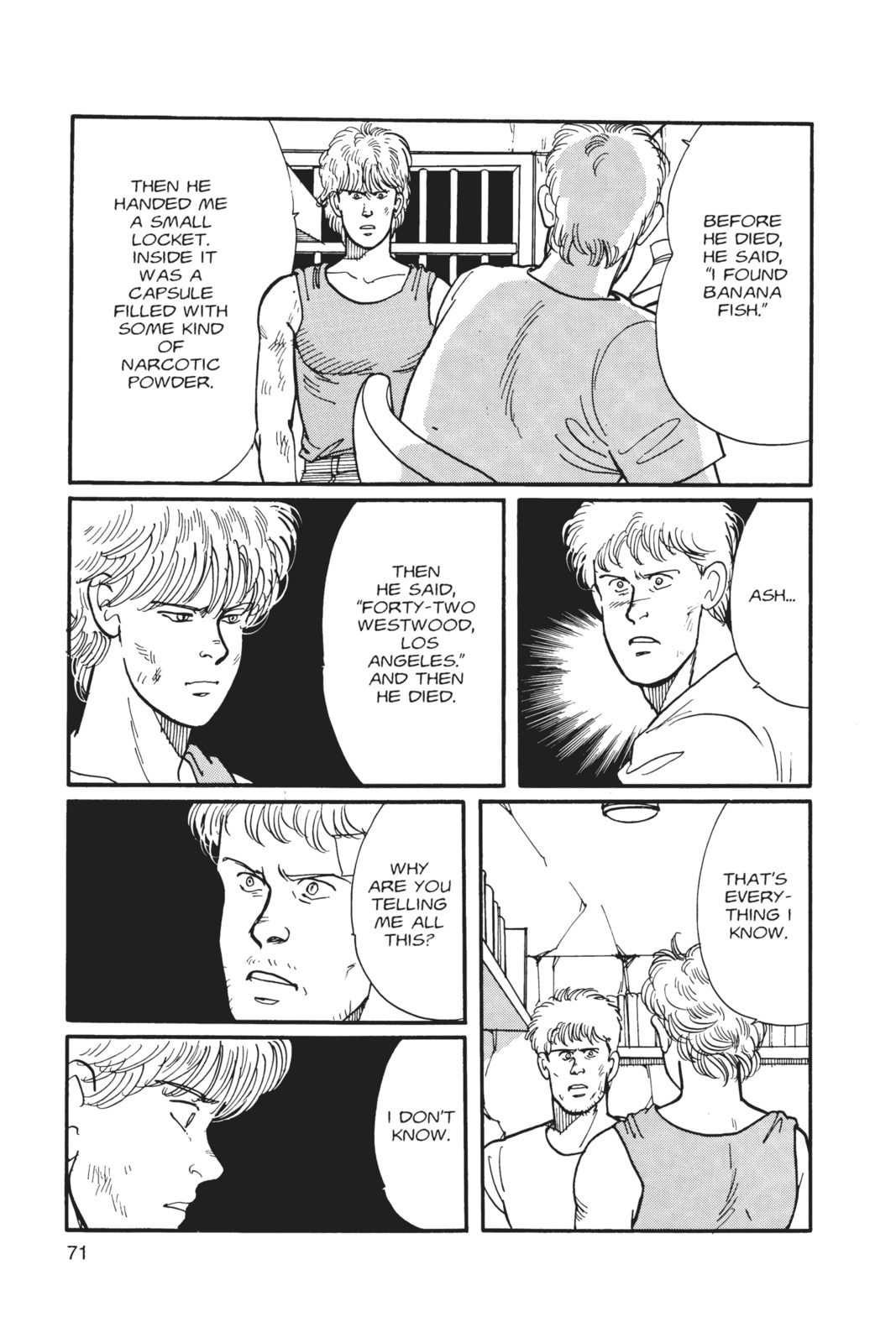 Banana Fish Manga Online - Banana Fish Manga - Chapter 3 - Page 65