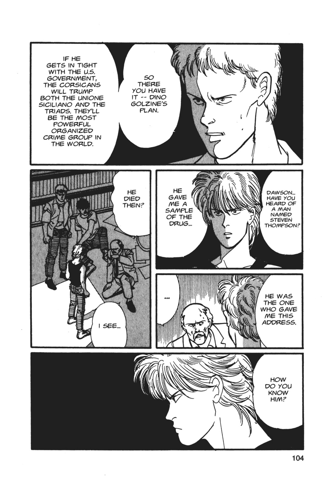 Banana Fish Manga Online - Banana Fish Manga - Chapter 5 - Page 100