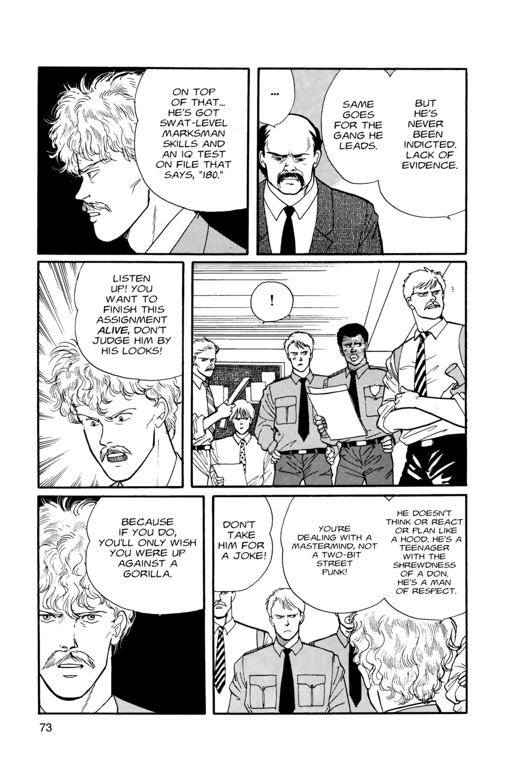 Banana Fish Manga Online - Banana Fish Manga - Chapter 7 - Page 69