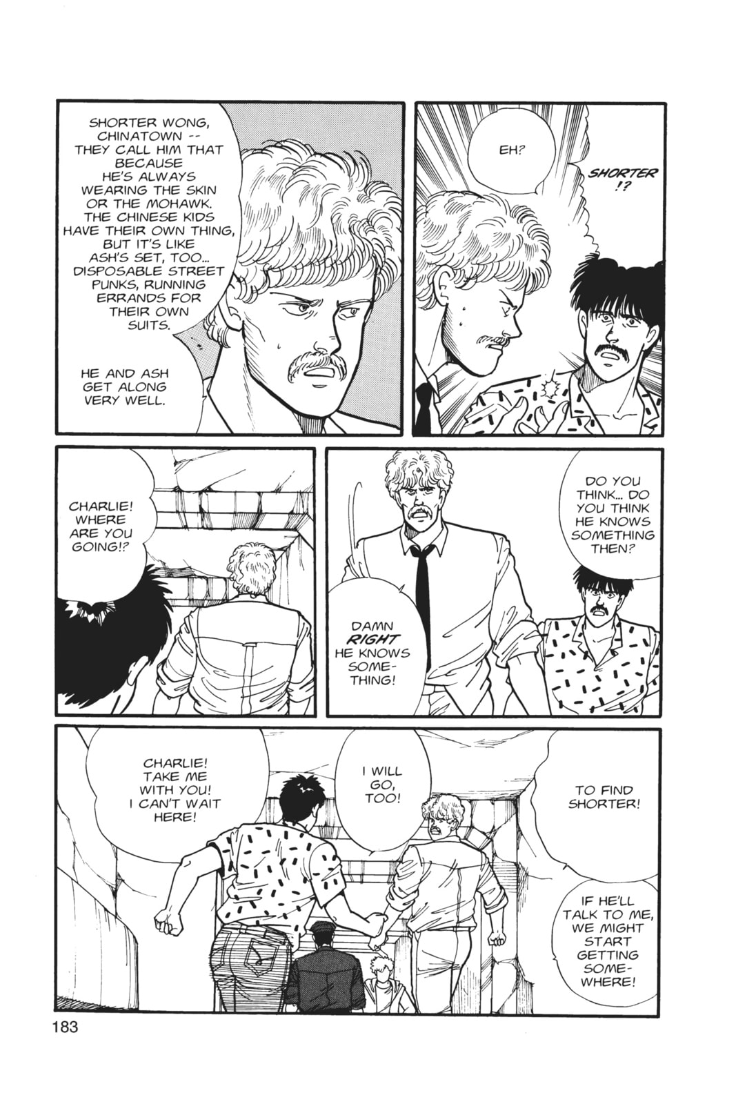 Banana Fish Manga Online - Banana Fish Manga - Chapter 1 - Page 180