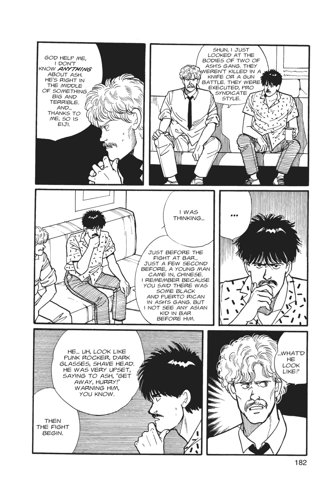 Banana Fish Manga Online - Banana Fish Manga - Chapter 1 - Page 179