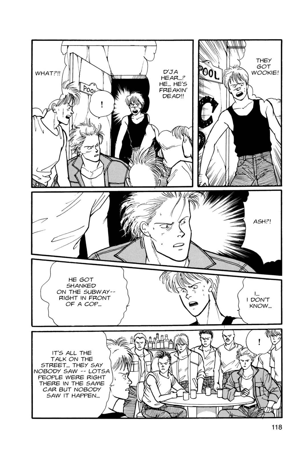 Banana Fish Manga Online - Banana Fish Manga - Chapter 7 - Page 114
