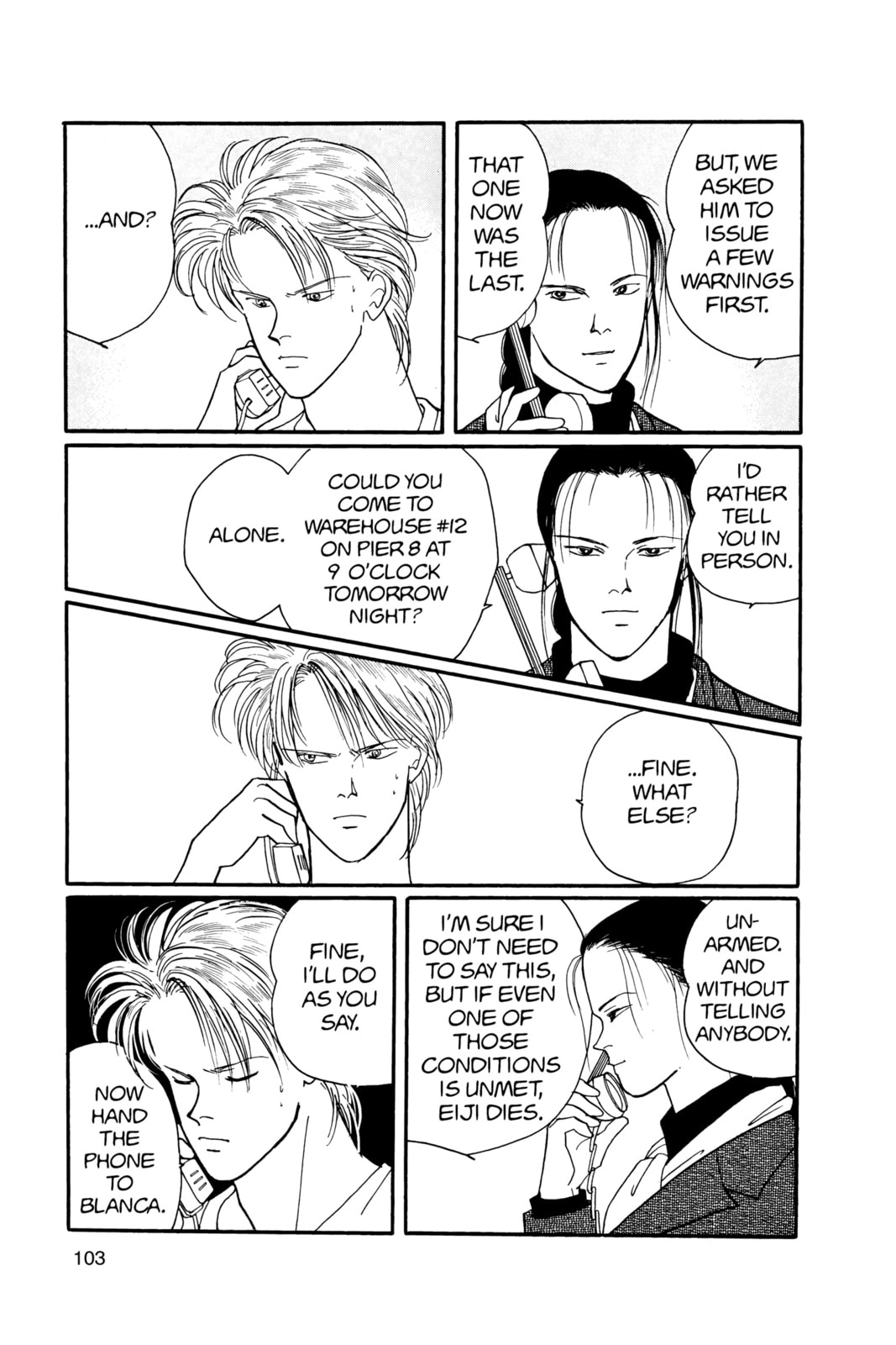 Banana Fish Manga Online - Banana Fish Manga - Chapter 12 - Page 99
