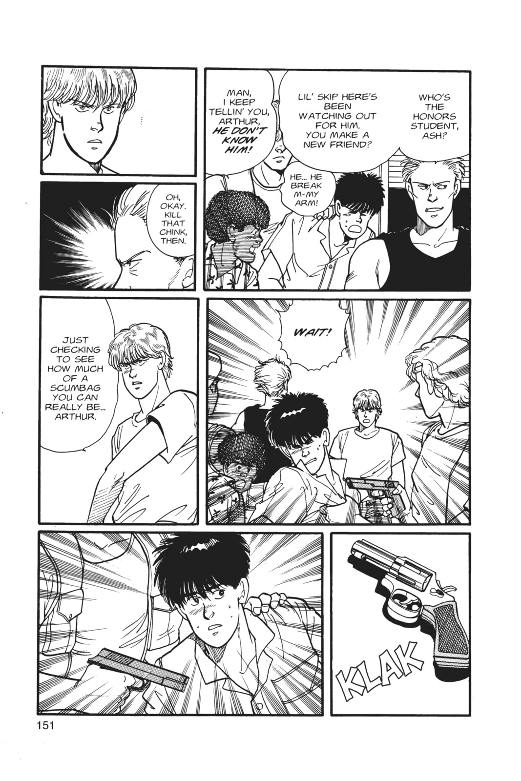 Banana Fish Manga Online - Banana Fish Manga - Chapter 1 - Page 148