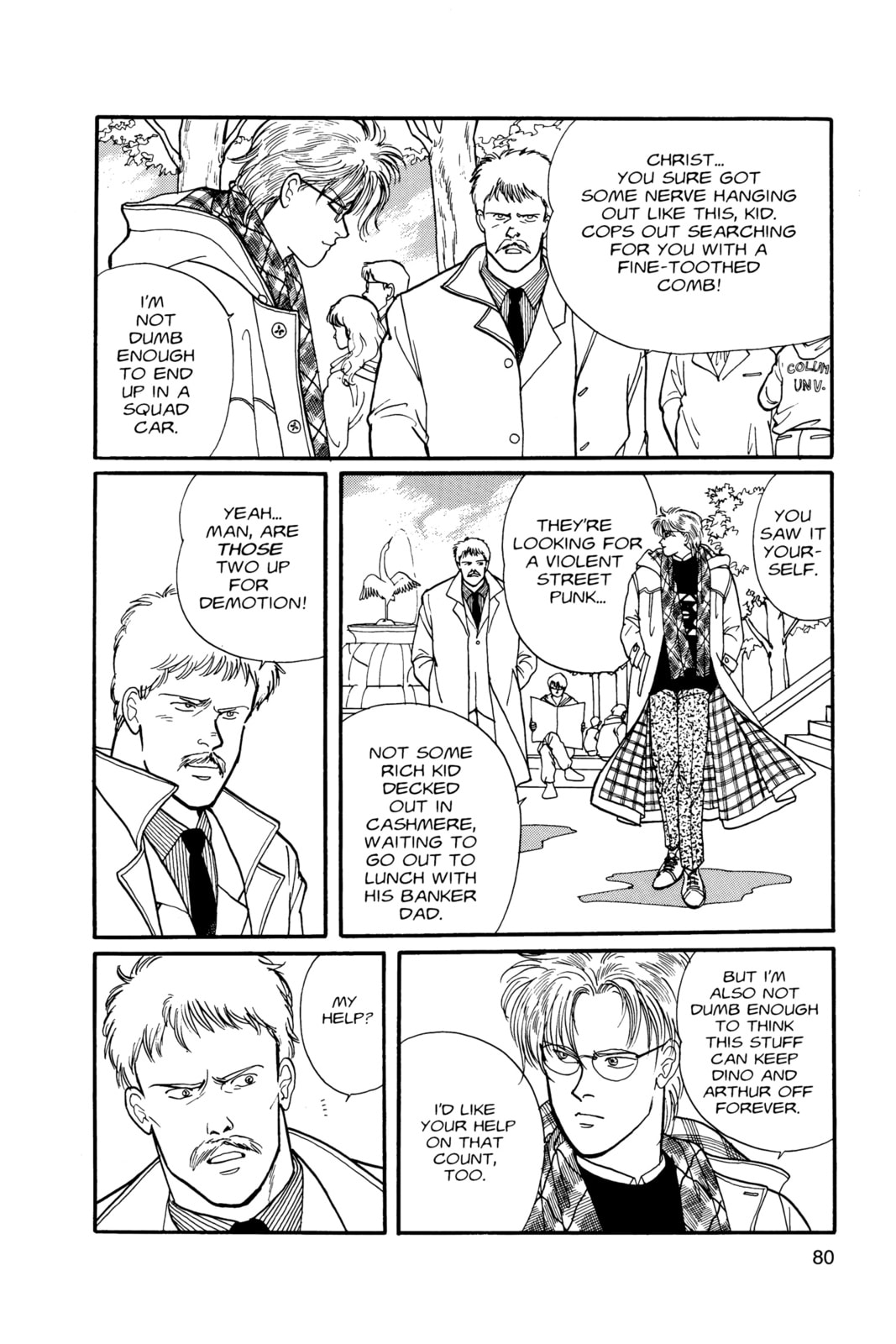 Banana Fish Manga Online - Banana Fish Manga - Chapter 7 - Page 76