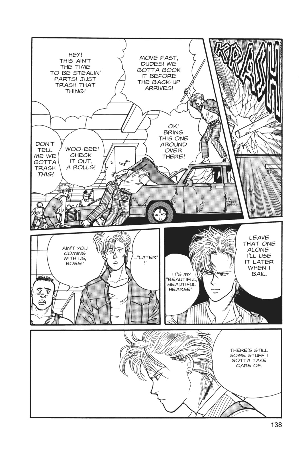 Banana Fish Manga Online - Banana Fish Manga - Chapter 6 - Page 134