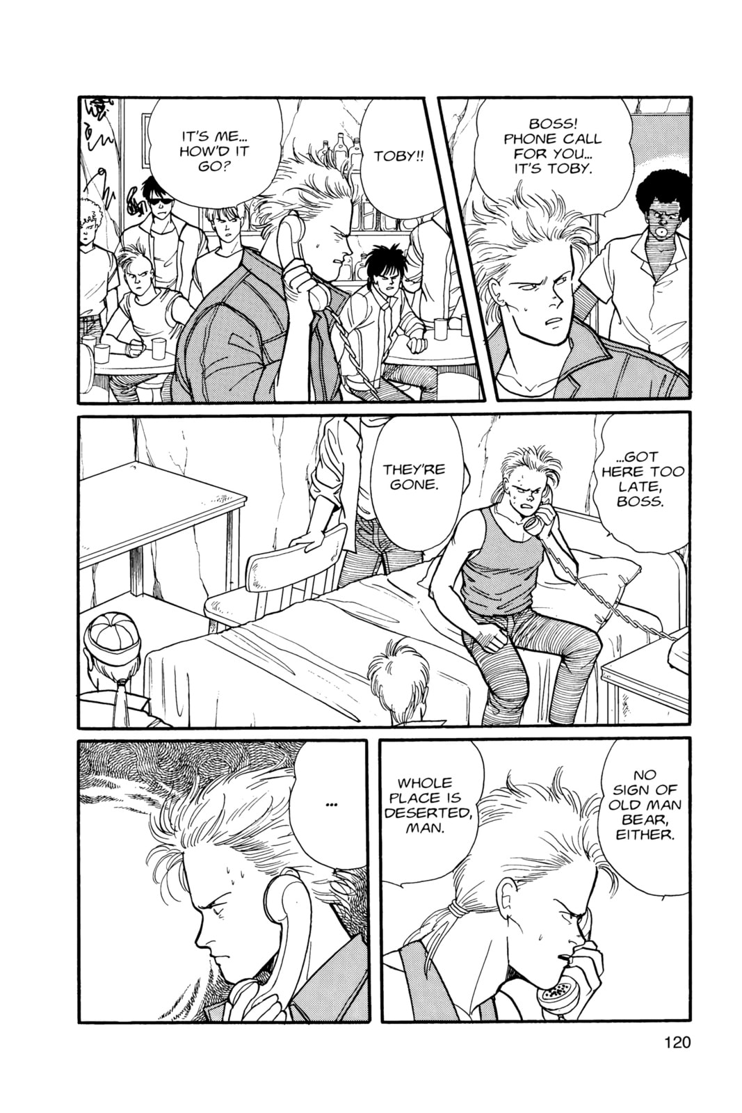 Banana Fish Manga Online - Banana Fish Manga - Chapter 7 - Page 116