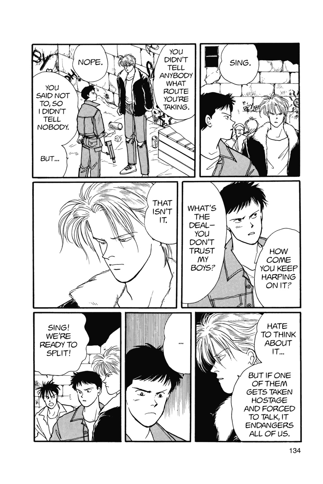 Banana Fish Manga Online - Banana Fish Manga - Chapter 16 - Page 130