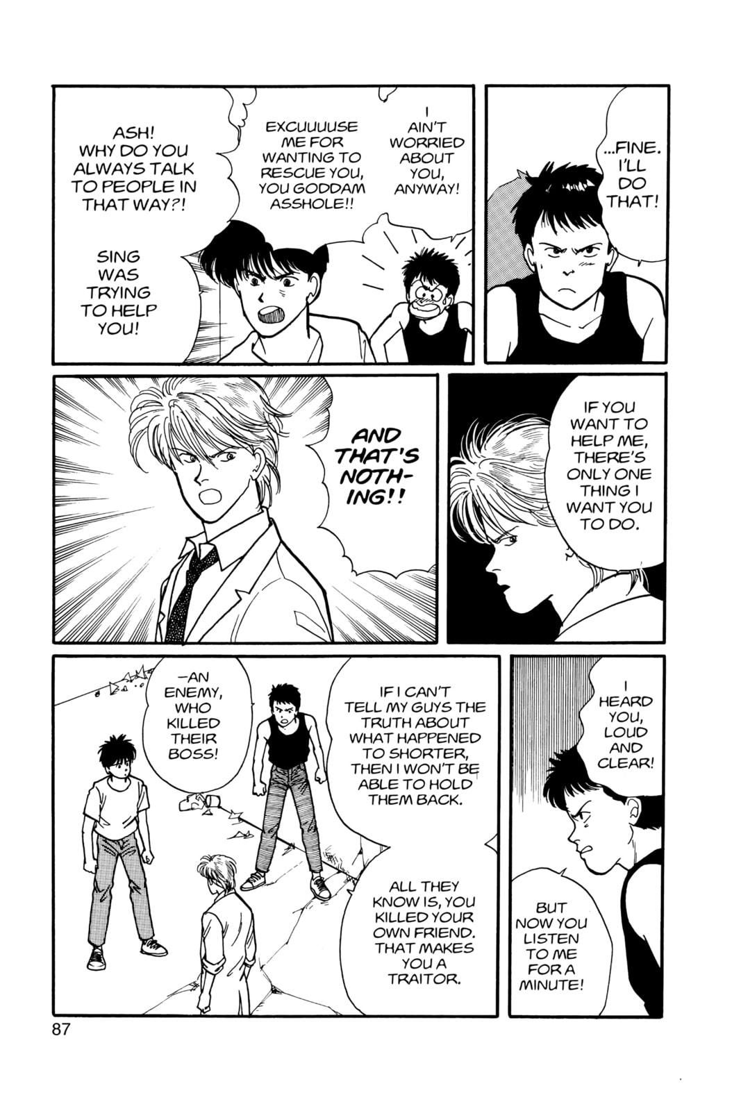 Banana Fish Manga Online - Banana Fish Manga - Chapter 11 - Page 83