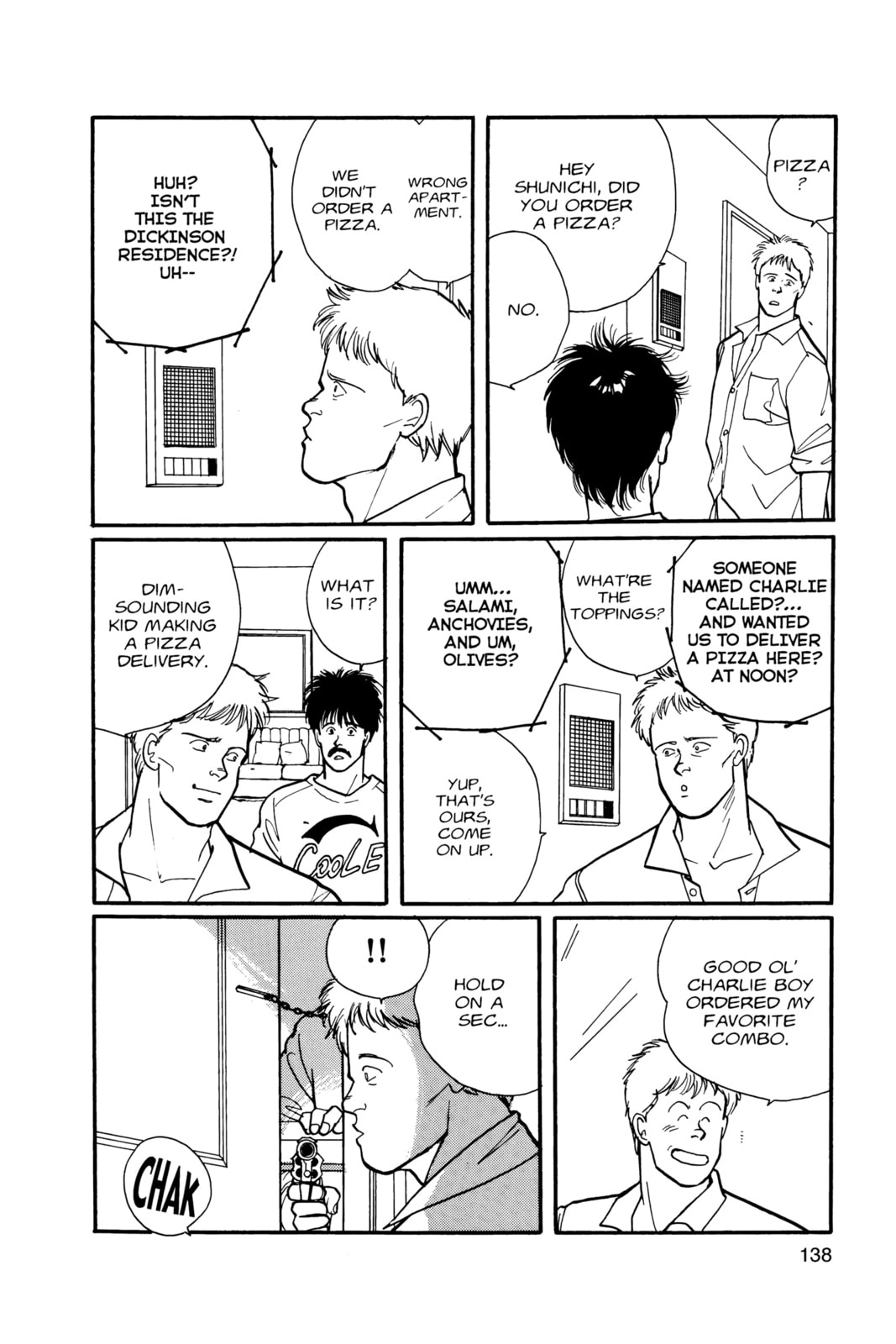 Banana Fish Manga Online - Banana Fish Manga - Chapter 7 - Page 134