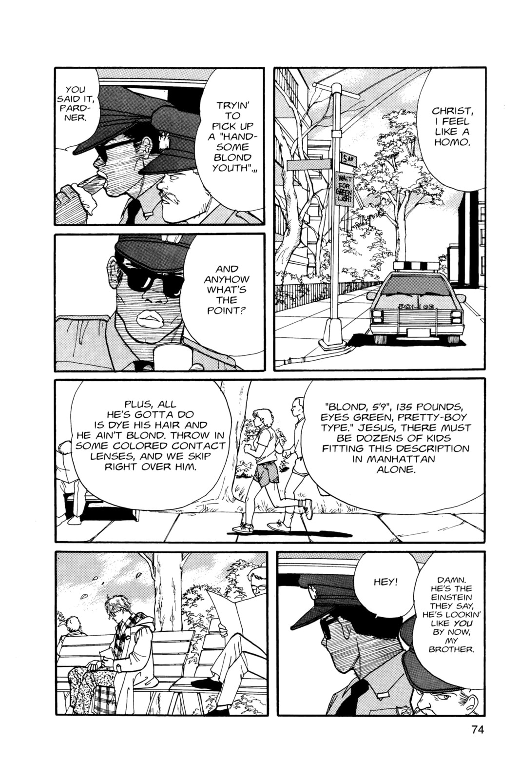 Banana Fish Manga Online - Banana Fish Manga - Chapter 7 - Page 70
