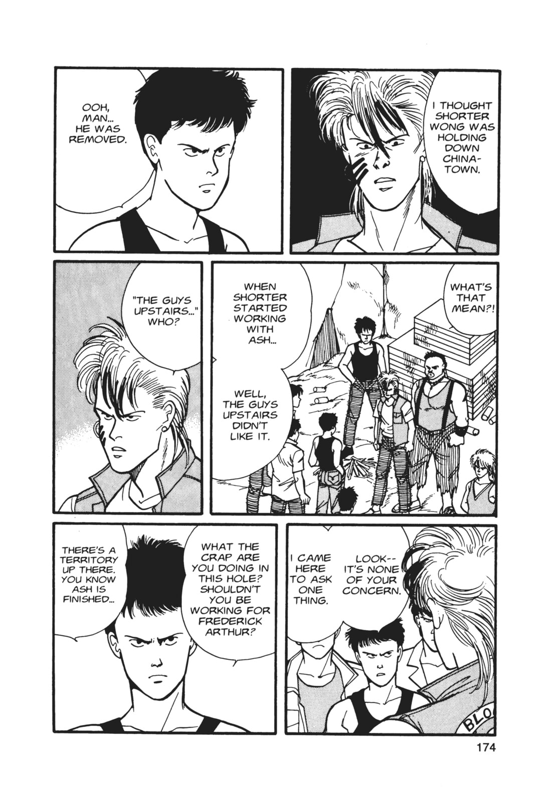 Banana Fish Manga Online - Banana Fish Manga - Chapter 5 - Page 170