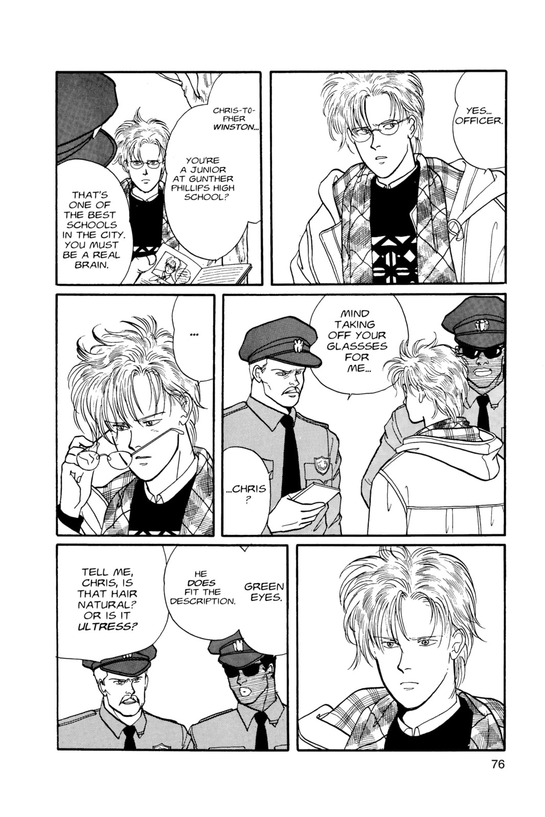 Banana Fish Manga Online - Banana Fish Manga - Chapter 7 - Page 72