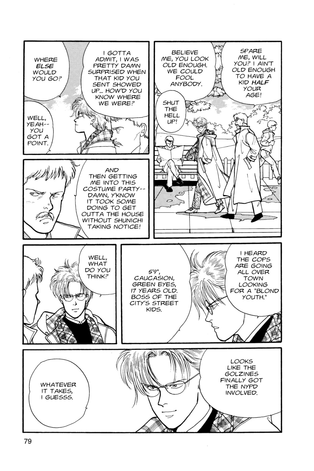 Banana Fish Manga Online - Banana Fish Manga - Chapter 7 - Page 75