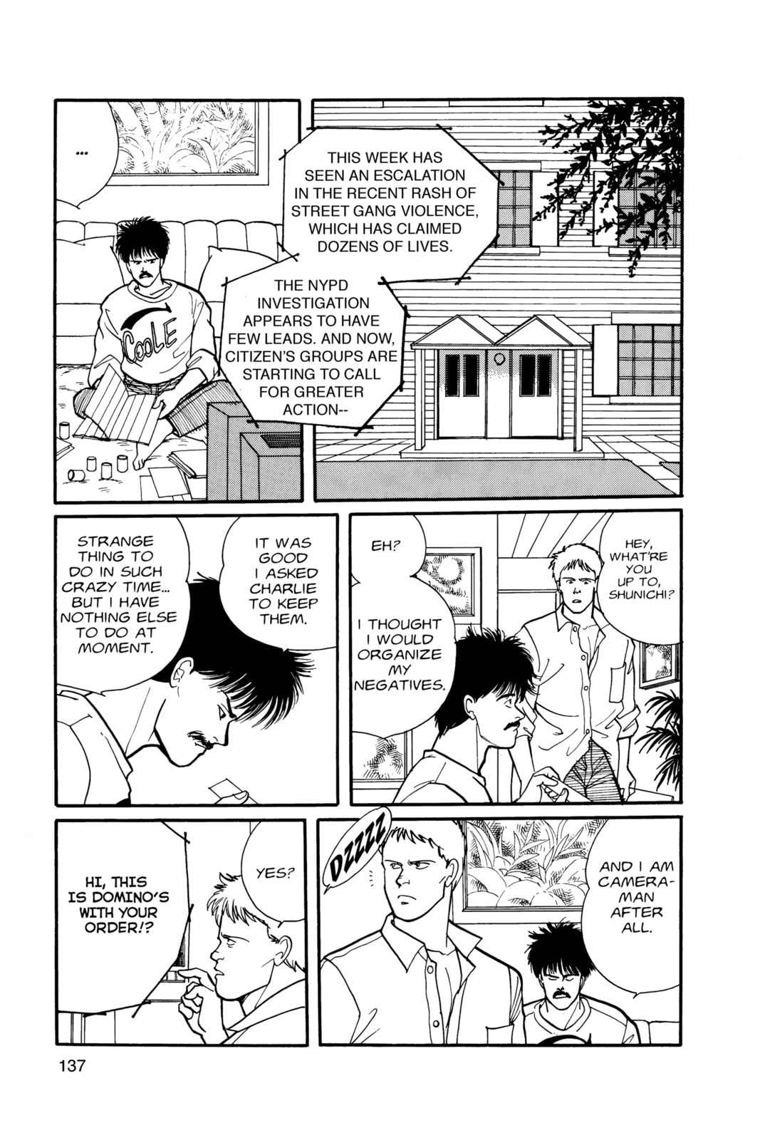 Banana Fish Manga Online - Banana Fish Manga - Chapter 7 - Page 133