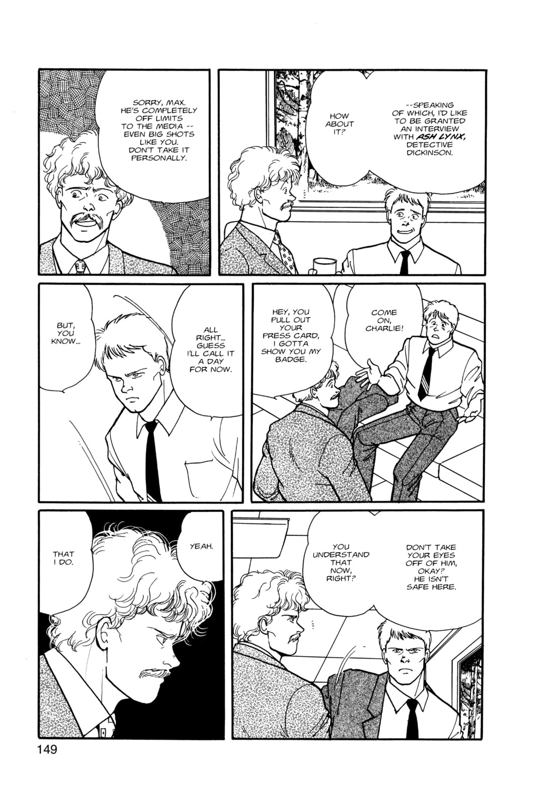 Banana Fish Manga Online - Banana Fish Manga - Chapter 9 - Page 145