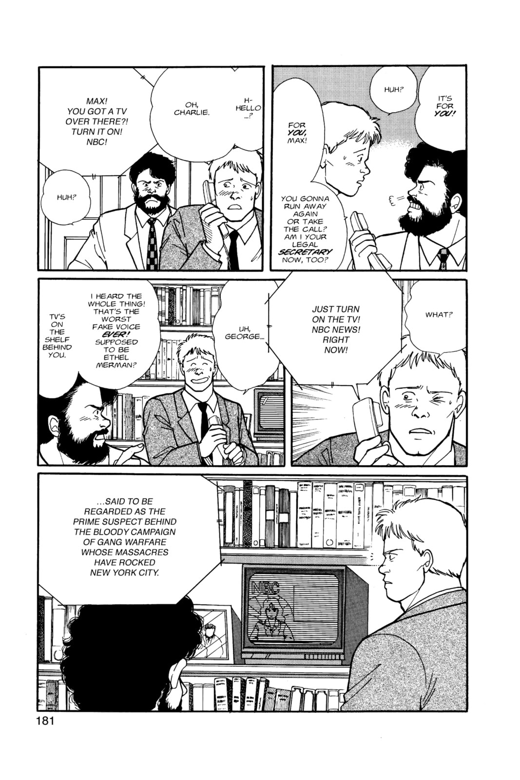 Banana Fish Manga Online - Banana Fish Manga - Chapter 9 - Page 177