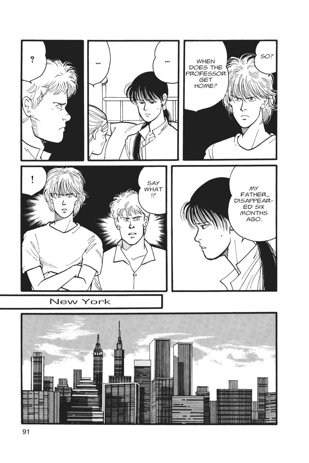 Banana Fish Manga Online - Banana Fish Manga - Chapter 4 - Page 85