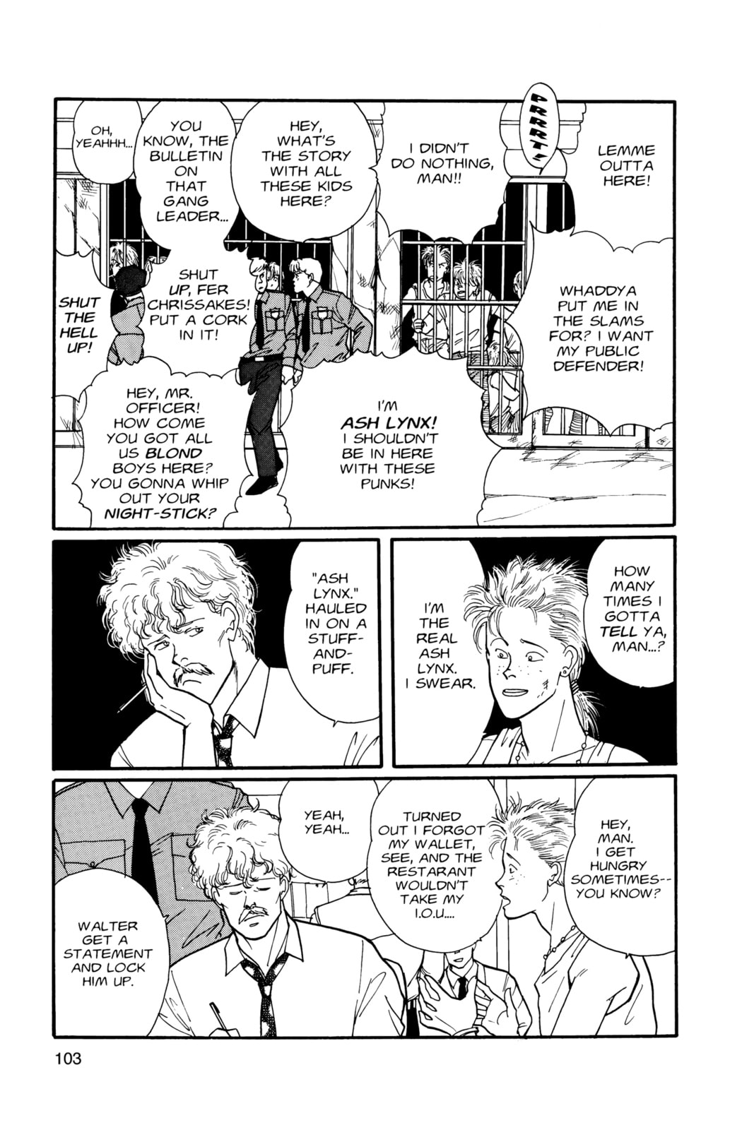 Banana Fish Manga Online - Banana Fish Manga - Chapter 7 - Page 99