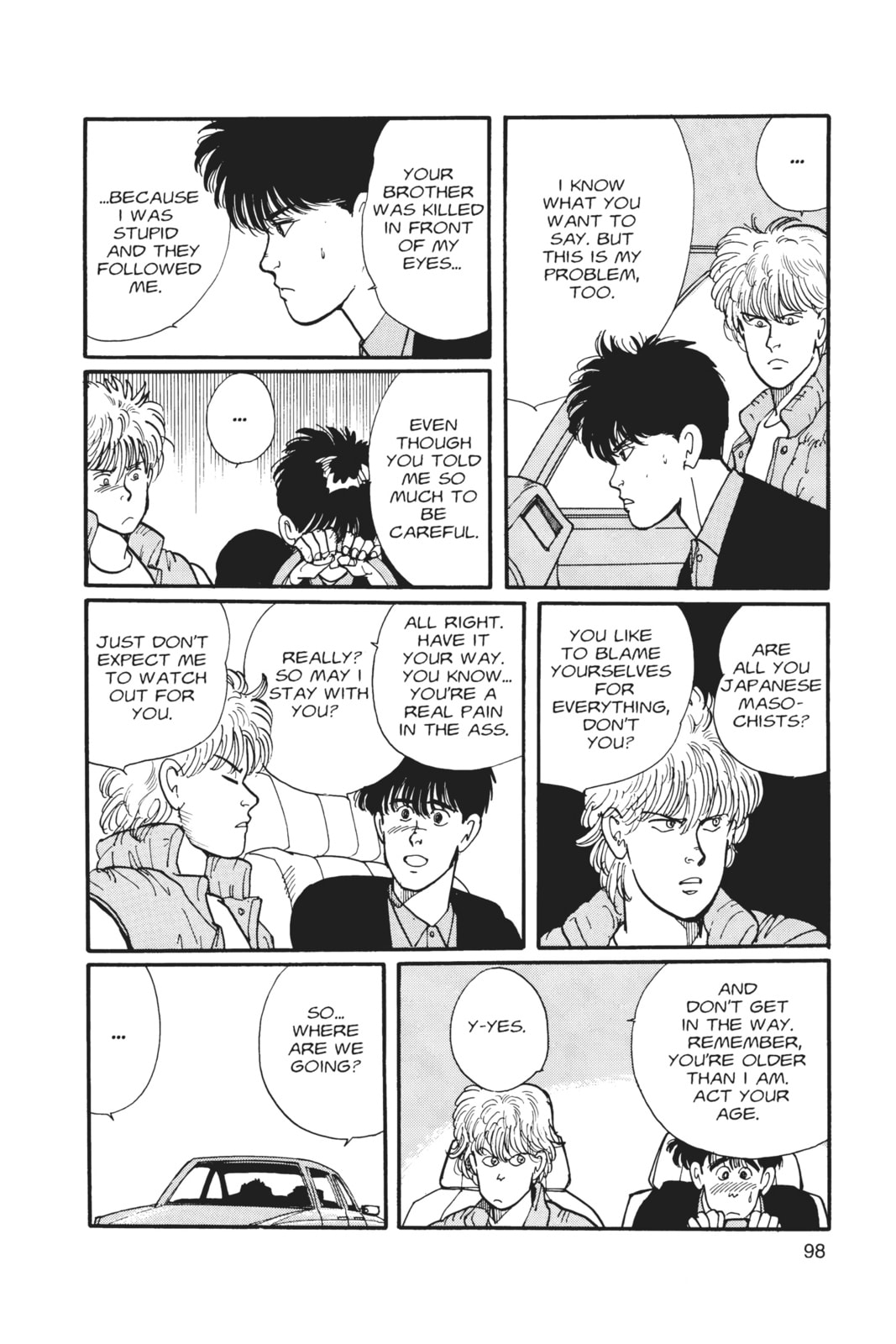 Banana Fish Manga Online - Banana Fish Manga - Chapter 3 - Page 92
