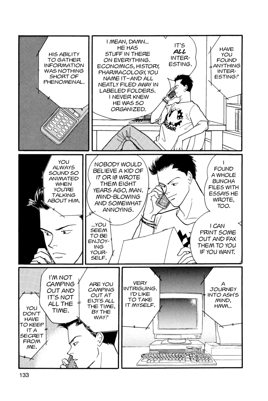 Banana Fish Manga Online - Banana Fish Manga - Chapter 19 - Page 128
