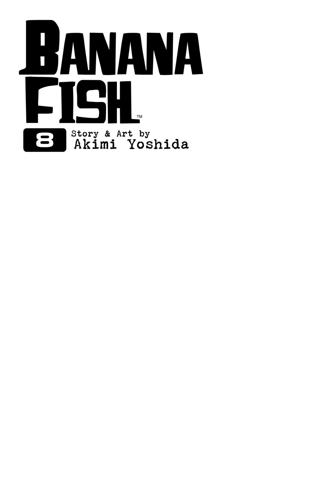 Banana Fish Manga Online - Banana Fish Manga - Chapter 8 - Page 1