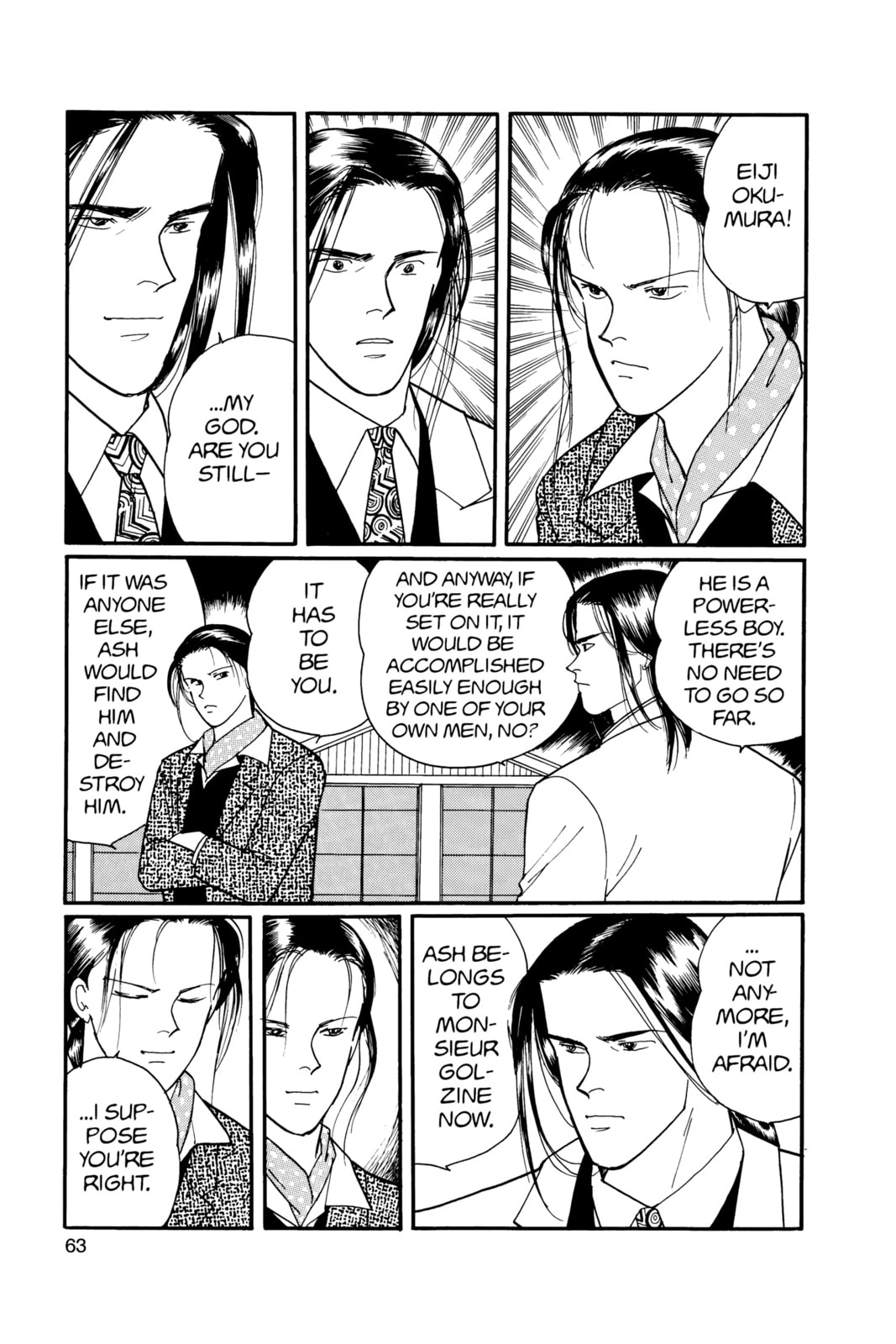 Banana Fish Manga Online - Banana Fish Manga - Chapter 13 - Page 59