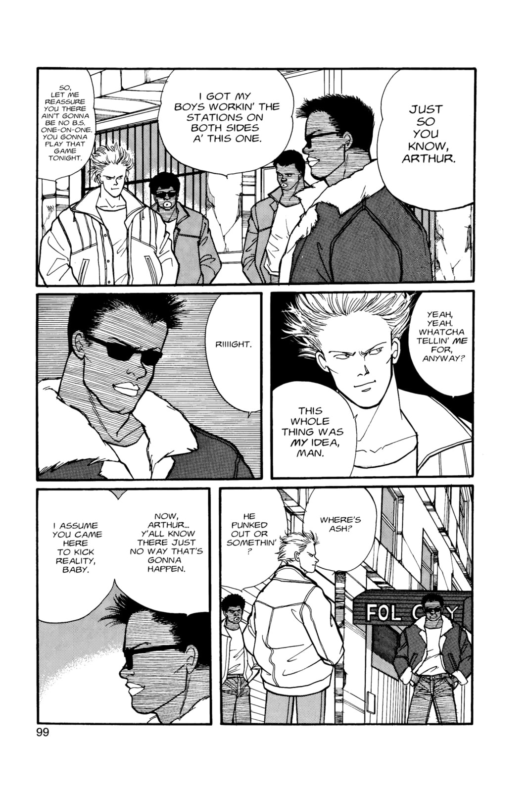 Banana Fish Manga Online - Banana Fish Manga - Chapter 8 - Page 94