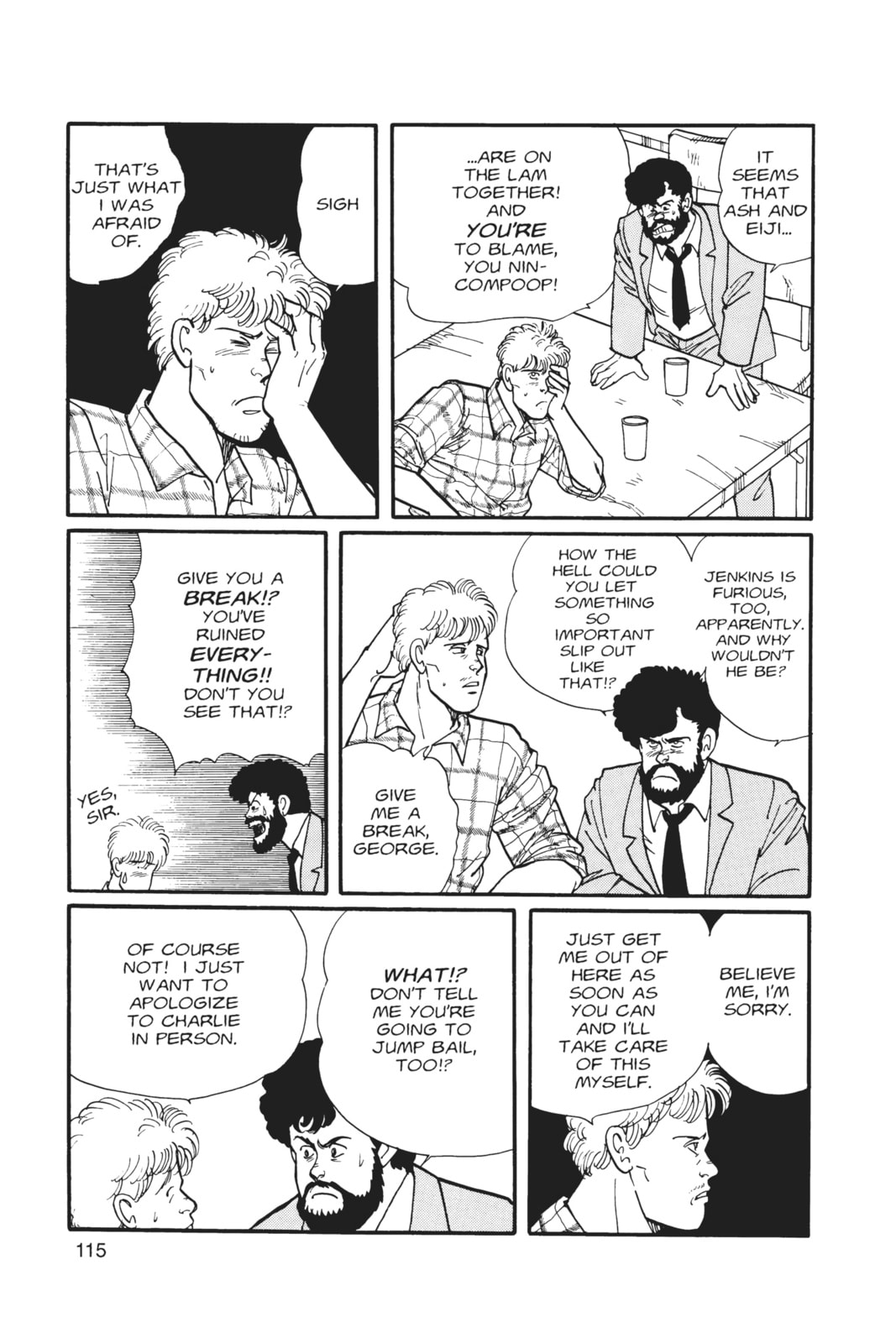 Banana Fish Manga Online - Banana Fish Manga - Chapter 3 - Page 109
