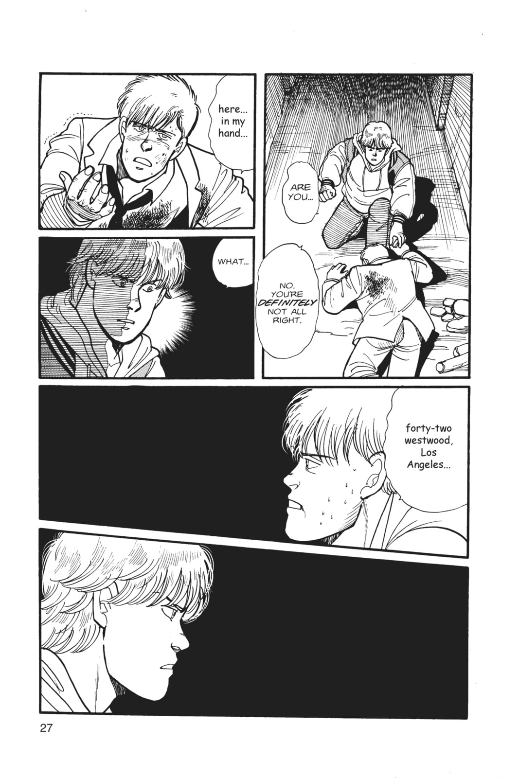 Banana Fish Manga Online - Banana Fish Manga - Chapter 1 - Page 24