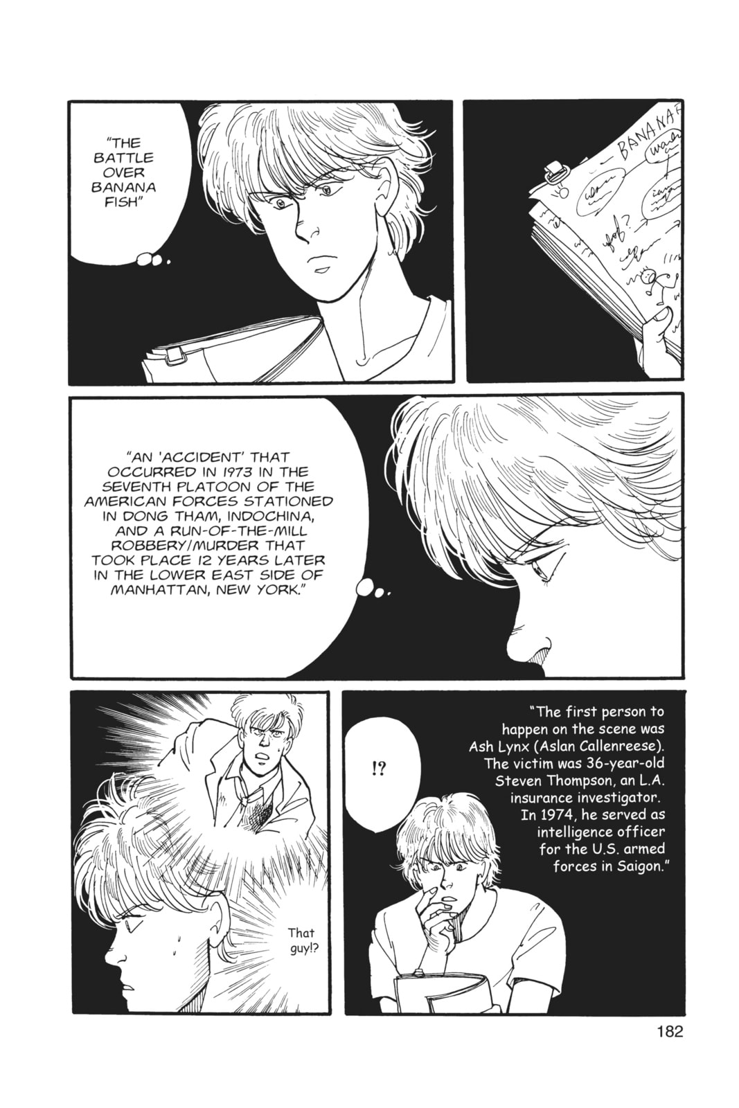 Banana Fish Manga Online - Banana Fish Manga - Chapter 2 - Page 177