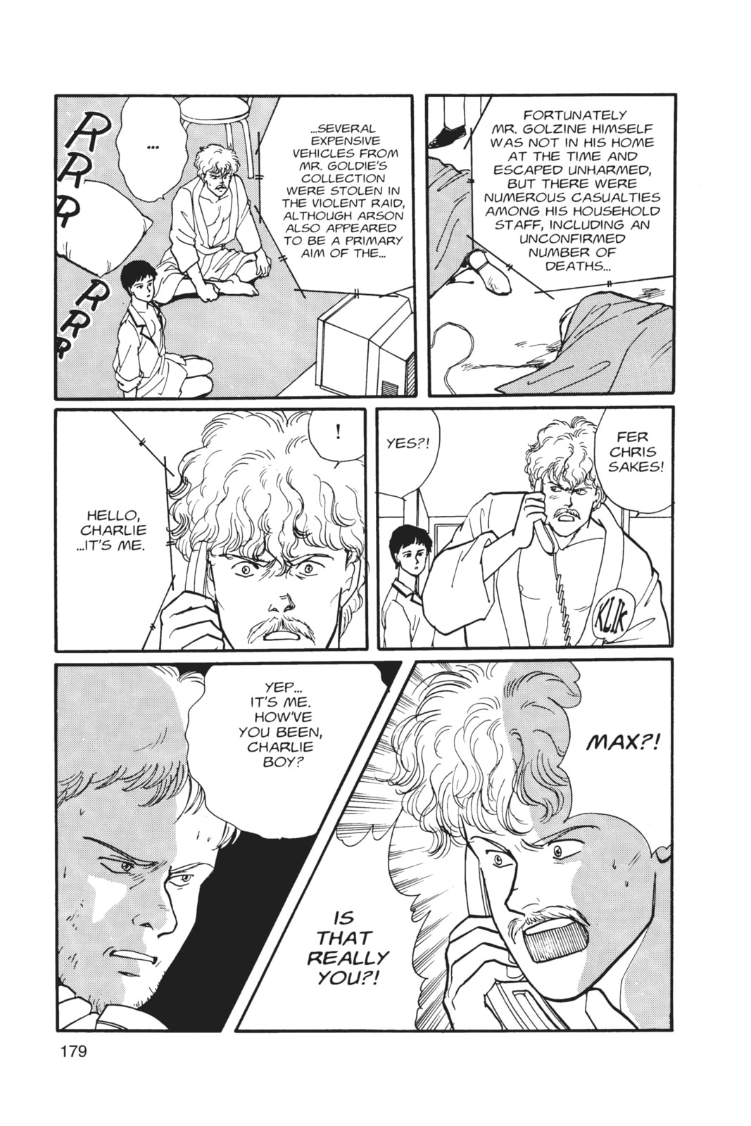 Banana Fish Manga Online - Banana Fish Manga - Chapter 6 - Page 174