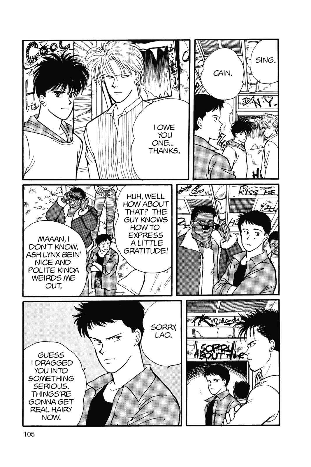 Banana Fish Manga Online - Banana Fish Manga - Chapter 14 - Page 101