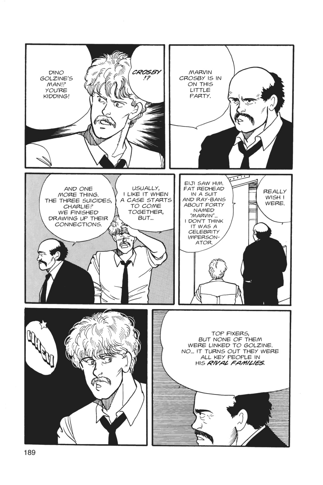 Banana Fish Manga Online - Banana Fish Manga - Chapter 1 - Page 186