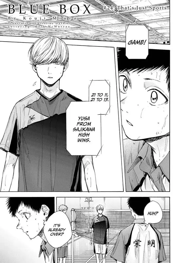 Blue Box - Chapter 24 - Page 1